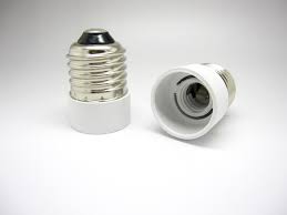 Adaptador rosca e27 a e14